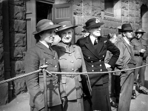 Kitty Kain, Vida Jowett and Ruth Herrick