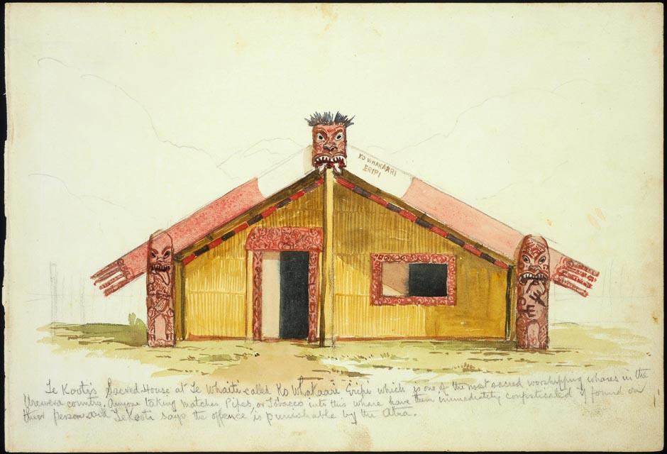 Te Kooti's sacred house at Te Whaiti