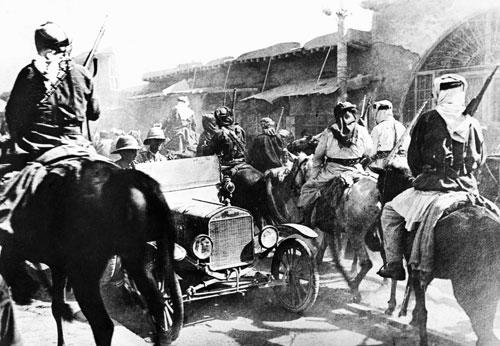 Arab forces enter Damascus