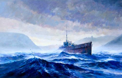 <em>Searching for German Raider</em> by Colin Wynn