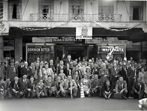 Manawatu supporters, 1952