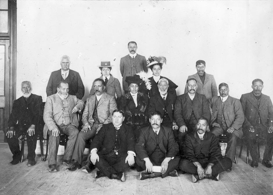 Group of Maori leaders c1908