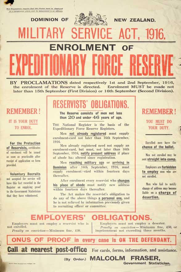 Military Service Act 1916