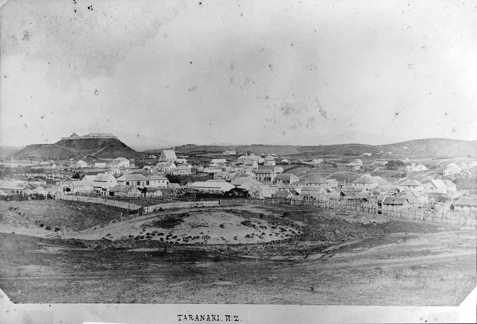 New Plymouth in 1857