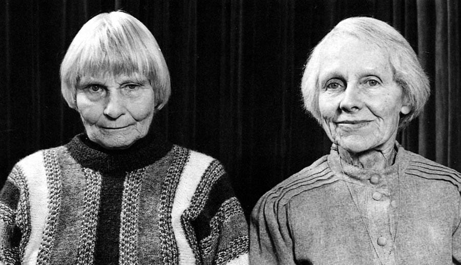 Jean Dawson and Elsie Locke