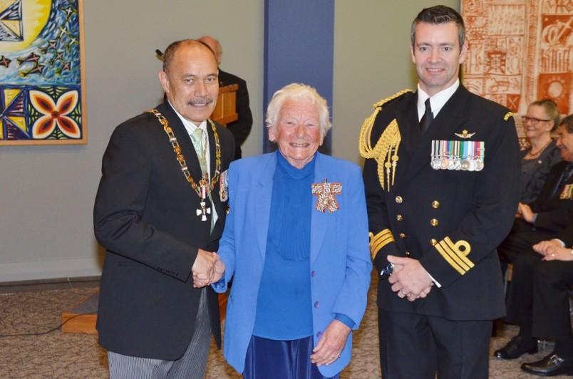 Governor-General with Hazel Askew