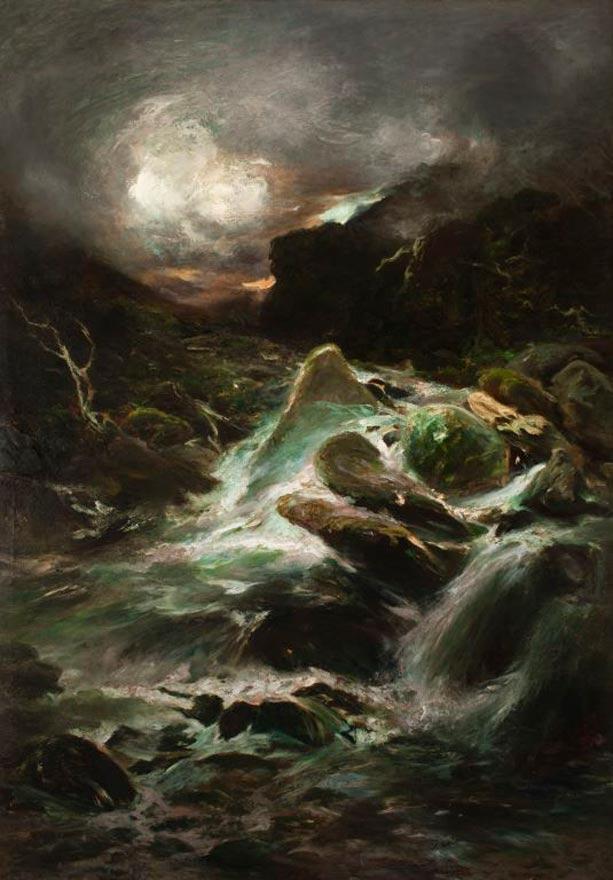 <em>Otira Gorge</em> by Petrus van der Velden