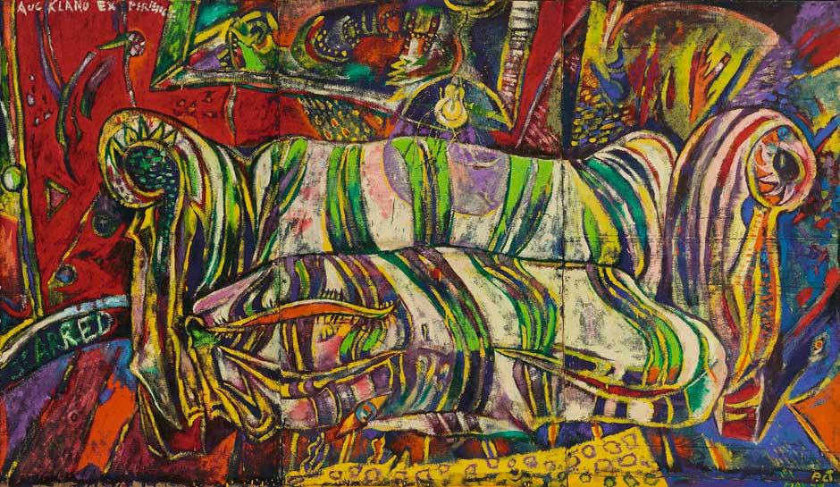 The scarred couch, the Auckland experience by Philip Clairmont