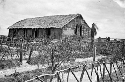 Rangiriri NZ Wars cemetery in 1864