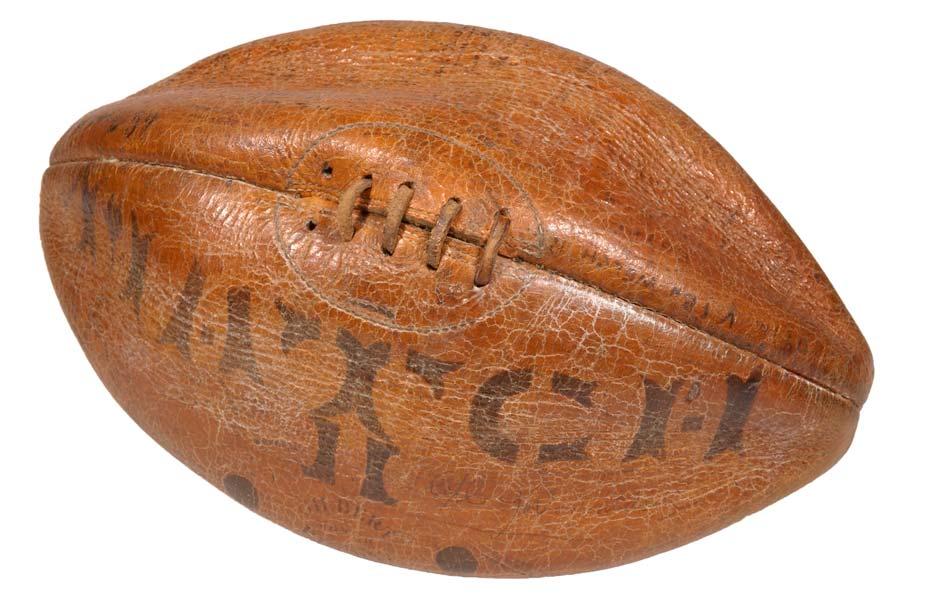 Second World War rugby ball