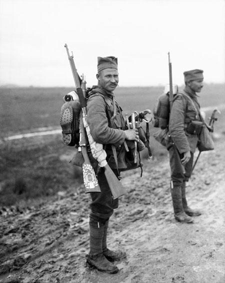 Serbian infantryman