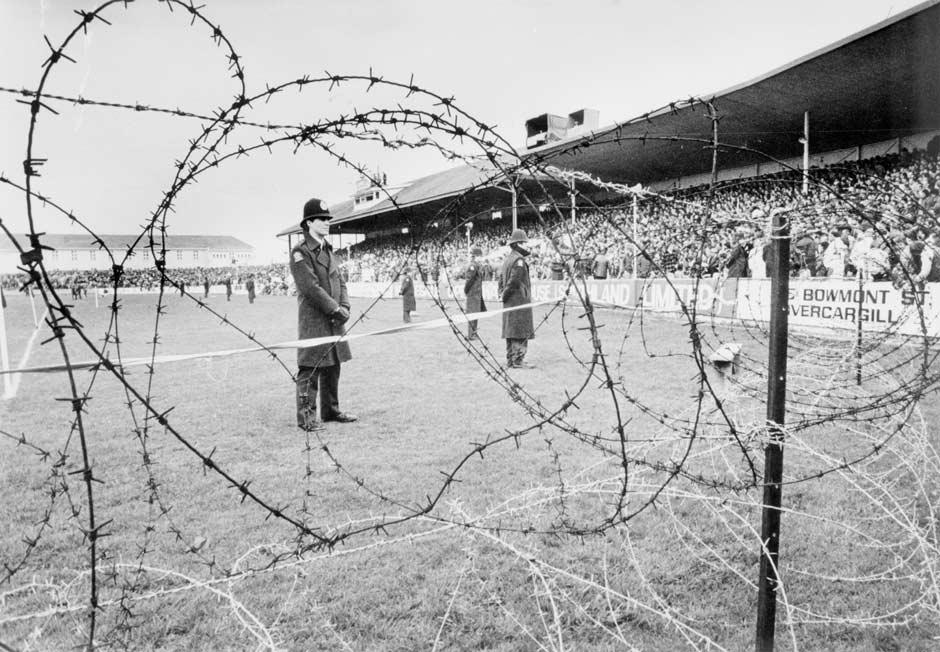Barricade at Invercargill, 1981 Springbok Tour