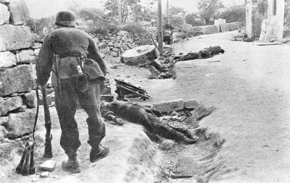 Germans enter Galatas