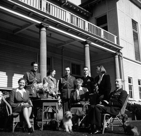 Eleanor Roosevelt's visit, 1943 