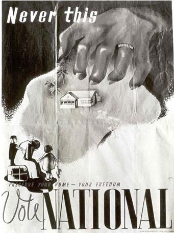 National Party state housing poster