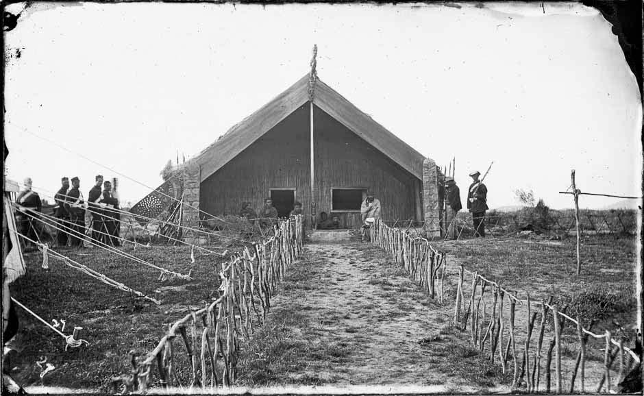 King Tāwhiao's whare at Ngāruawāhia