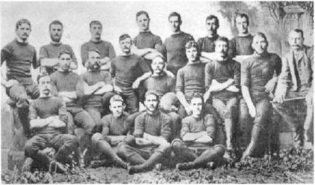The 1884 NZ representatives rugby team