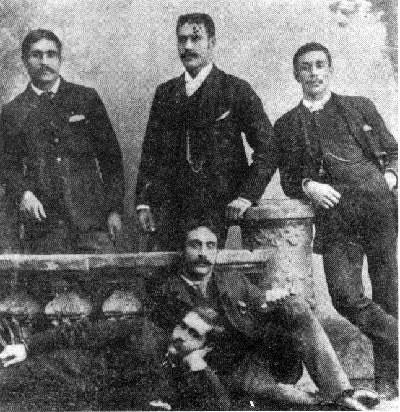 The Warbrick brothers, rugby players 