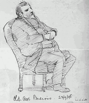 Richard Seddon asleep during committee