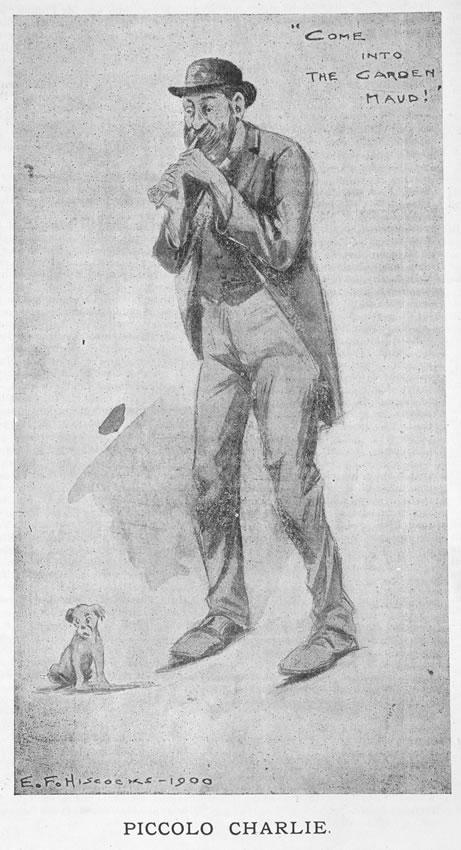 Piccolo Charlie and his dog