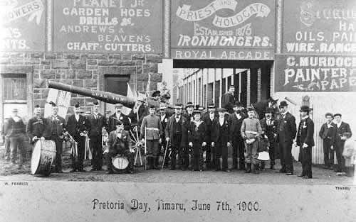 Celebrating Pretoria Day, 1900