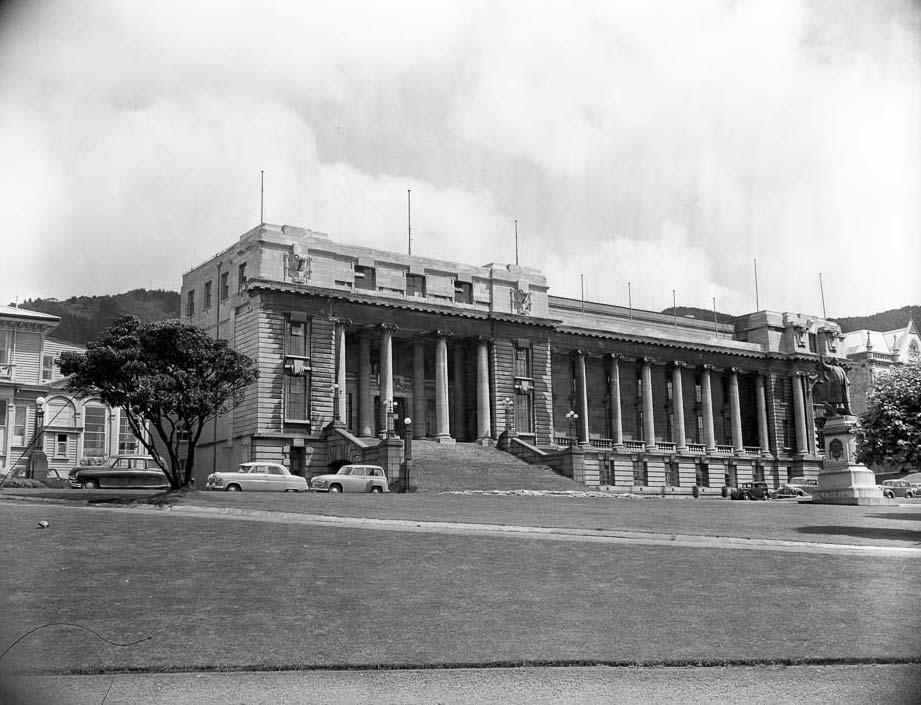 Parliament buildings, 1955