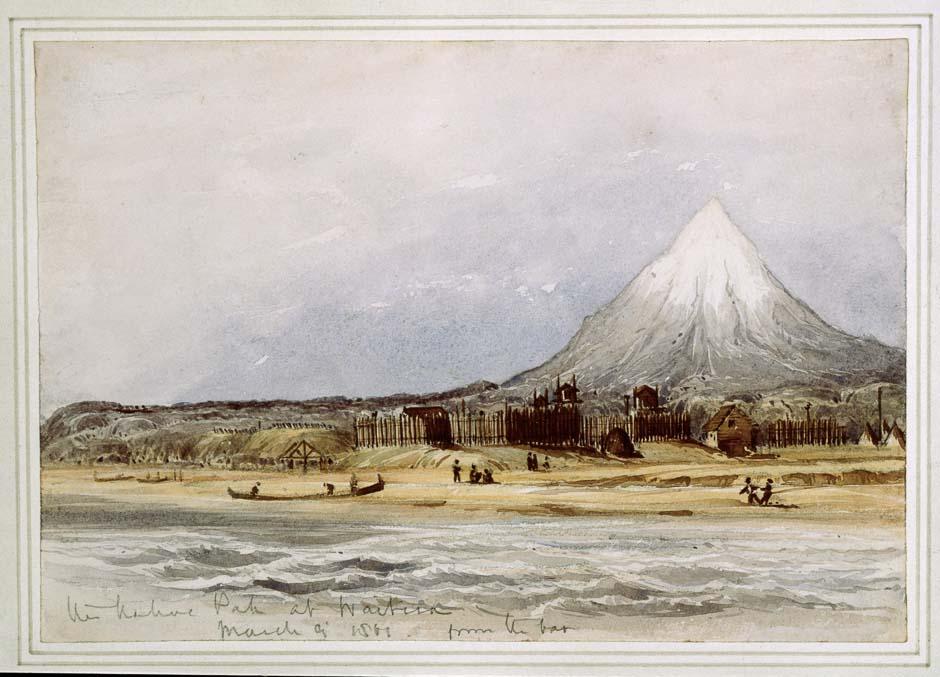 Wiremu Kingi te Rangitake's pa