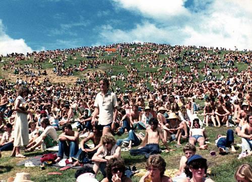 Crowd at the Sweetwaters festival