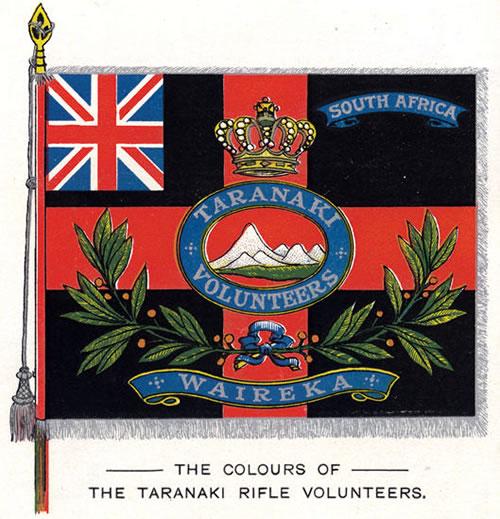 Taranaki Volunteers flag