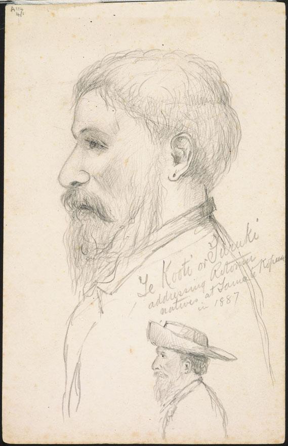 Te Kooti in 1887