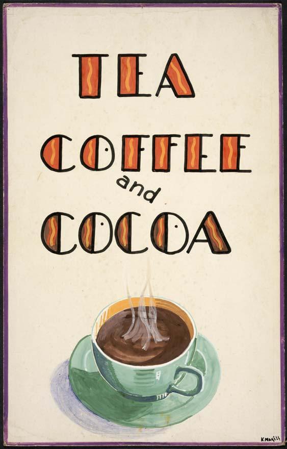 Tea, coffee and cocoa