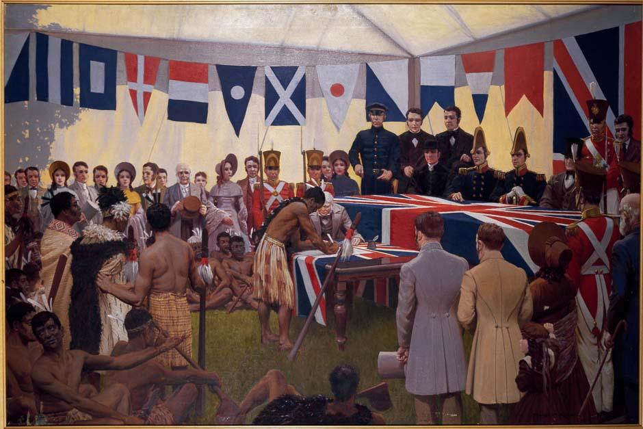 Signing of the Treaty of Waitangi
