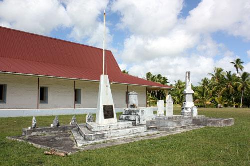 Tuapa war memorial, Niue