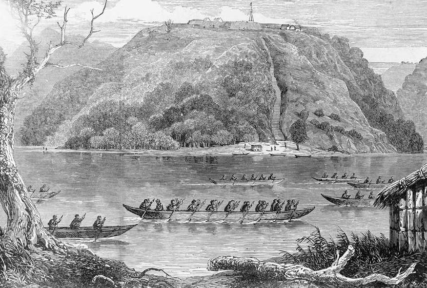 The Alexandra Redoubt at Tūākau