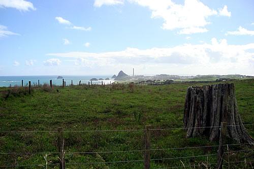 View from Kaipopo pa site
