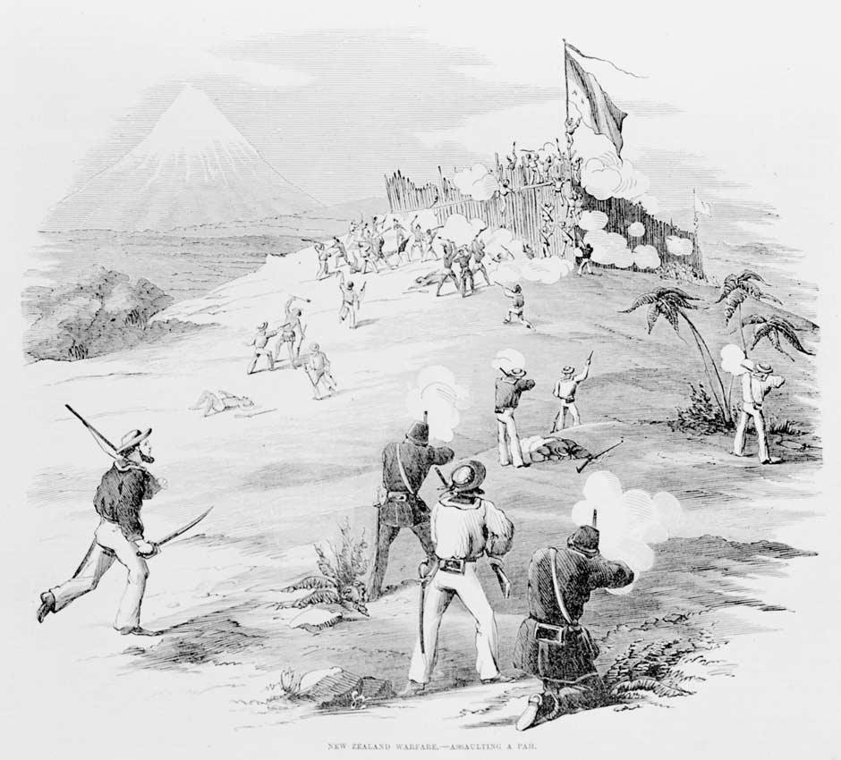 Sketch of battle of Waireka