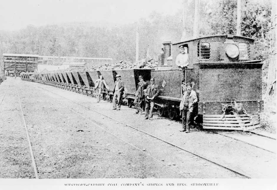Westport-Cardiff coal train