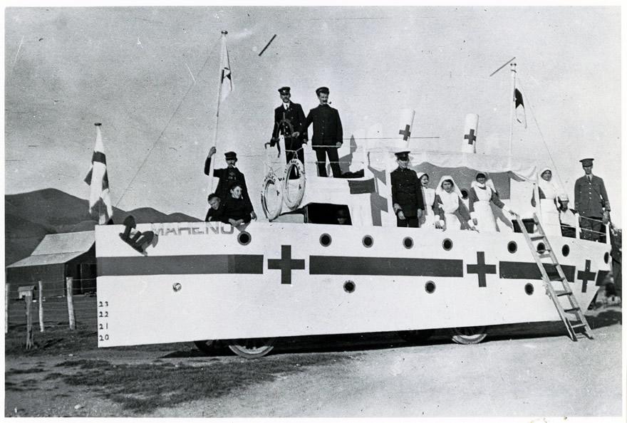 <em>Maheno</em> fundraising float
