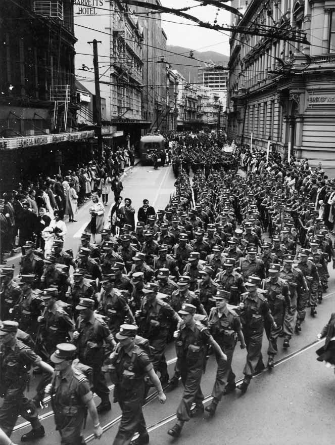 NZ soldiers before deployment to Malaya