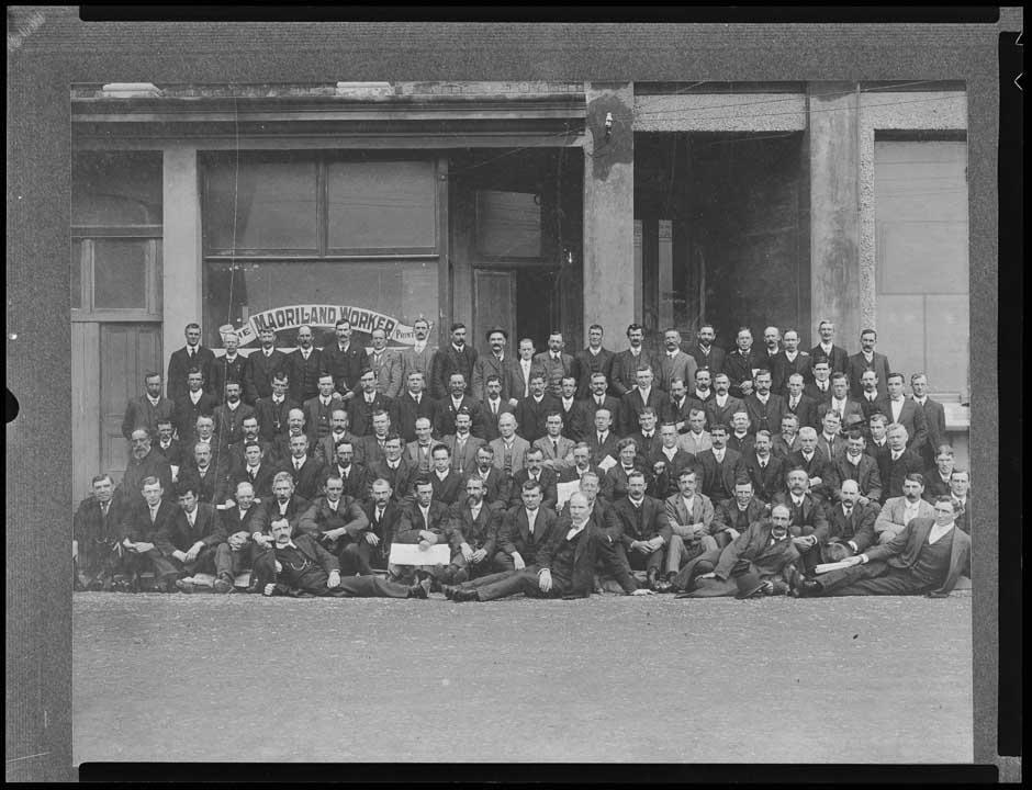 <em>Maoriland Worker</em> office