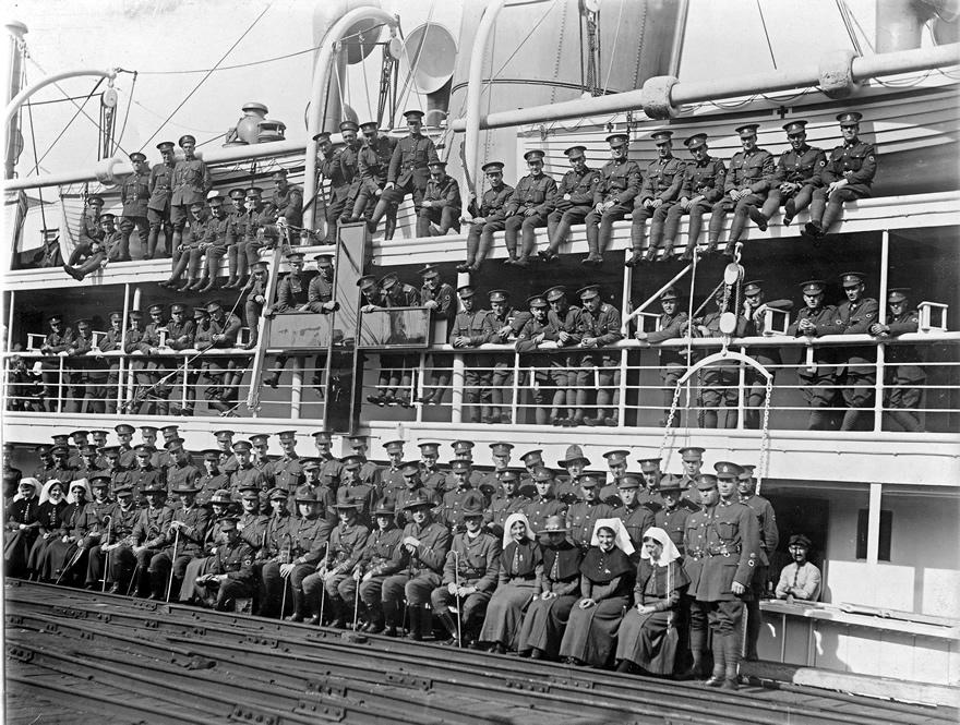 <em>Marama</em> personnel, Port Chalmers