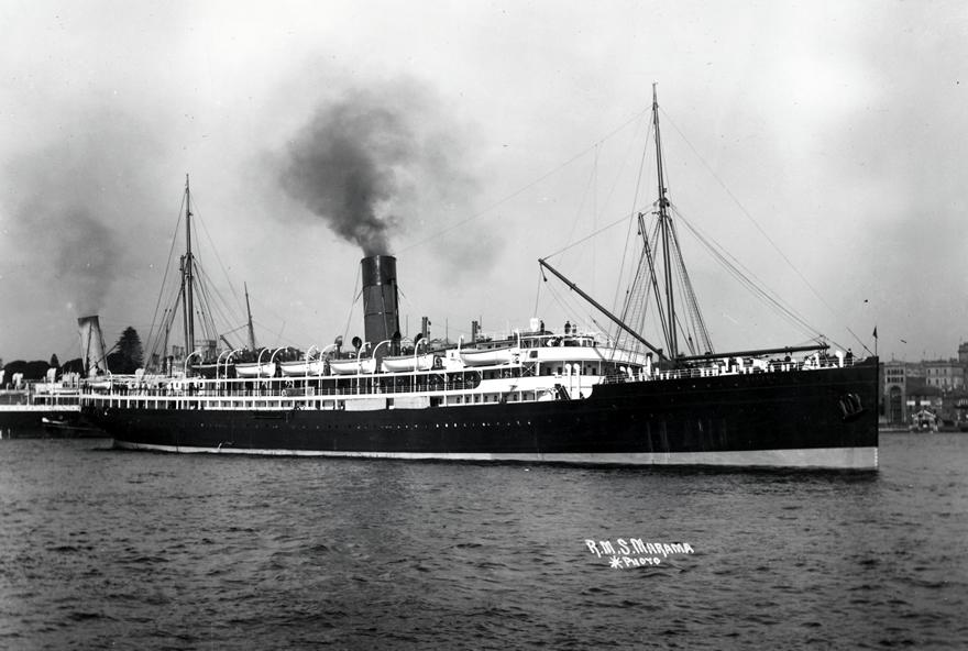 The <em>Marama</em> before the First World War