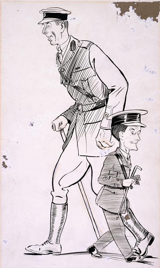 Major McGibbon and Major McCurdy