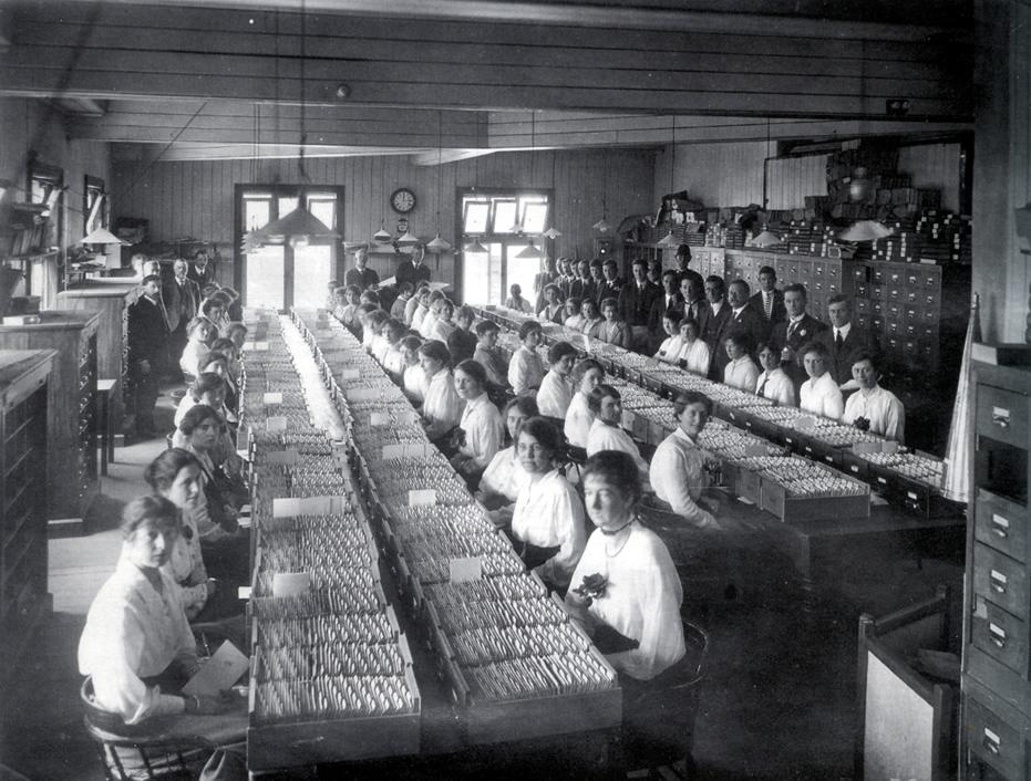 Military service section, 1916
