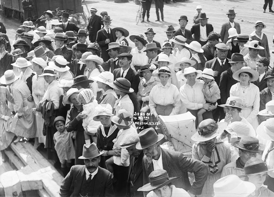 Farewell to Nelson troops