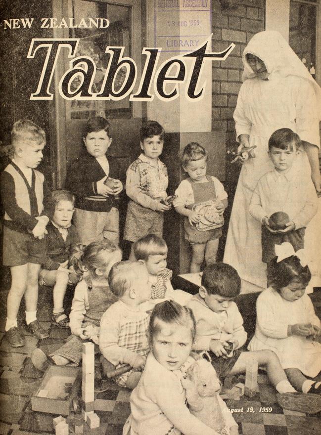 <em>New Zealand Tablet</em> cover, 1959