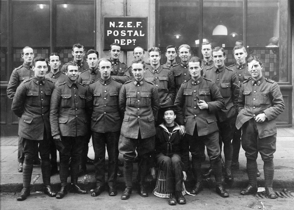 NZEF Postal Department in London