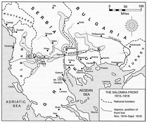 The Salonika front, 1915-1918