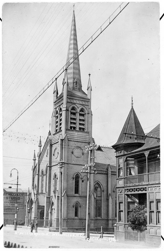 Strikers' sanctuary, St Peter's Church, Wellington