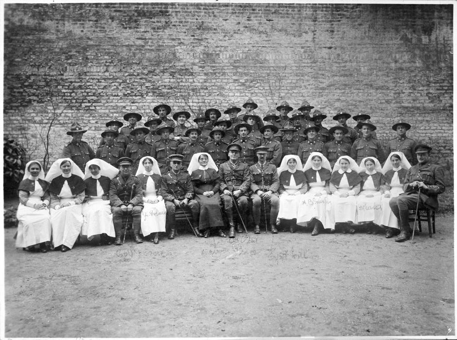 No. 1 New Zealand Stationary Hospital staff